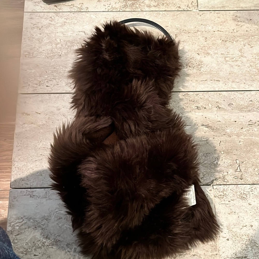 Faux Fur Scarf. Never worn.